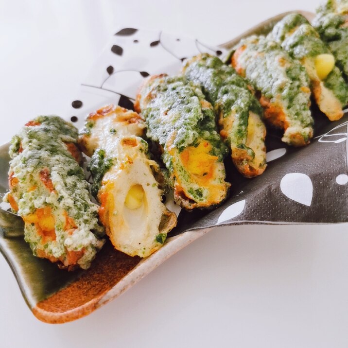 ちくわのチーズ磯辺揚げ レシピ 作り方 By トトロまま 楽天レシピ ちくわのチーズ磯辺揚げ レシピ 作り方 By トトロまま 楽天レシピ